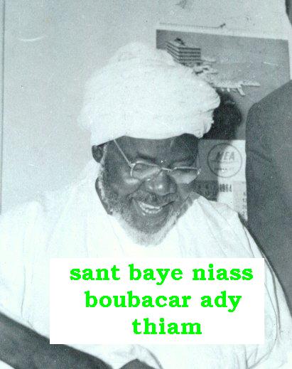                  Cheikh Al Islam Ibrahima Niass Baye 